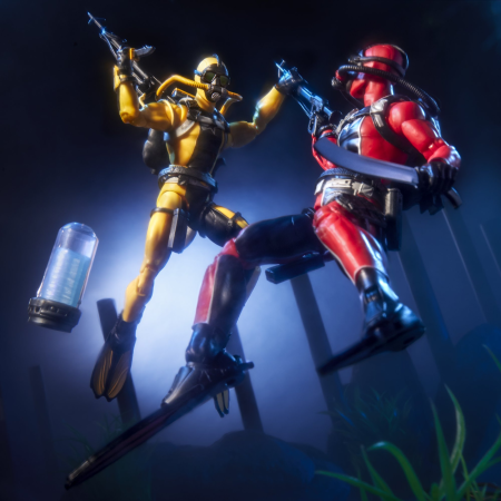 Hasbro Pulse G.I. Joe Classified Series #169, G.I. Joe Diver Vs. Cobra Diver