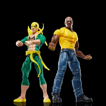 Hasbro Pulse Marvel Legends Series Iron Fist and Luke Cage
