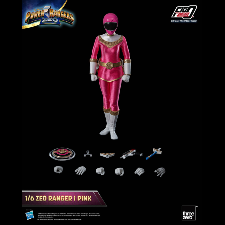 Hasbro Pulse Power Rangers FigZero 1/6 Zeo Ranger I Pink