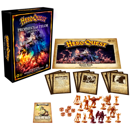 Hasbro Pulse HeroQuest Prophecy of Telor Quest Pack, Requires HeroQuest Game System to Play