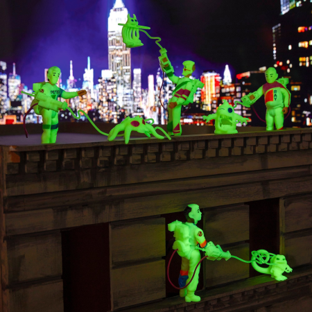 Hasbro Pulse Ghostbusters Kenner Classics The Real Ghostbusters Ecto-Glow Heroes Collector??s Set