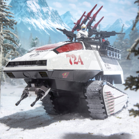 Hasbro Pulse G.I. Joe Classified Series #216, Arctic Assault H.I.S.S. (High Speed Sentry) and Arctic Assault H.I.S.S. Driver