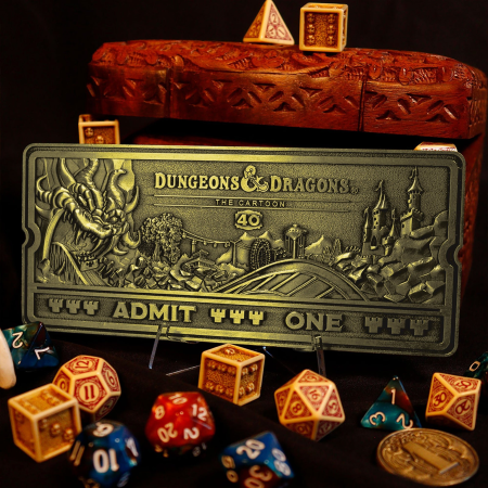 Hasbro Pulse Dungeons & Dragons Limited Edition Metal Anniversary Ticket