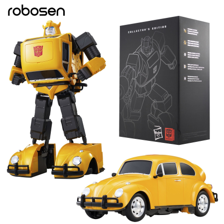 Hasbro Pulse Transformers Bumblebee G1 Flagship Series, Auto-Converting Robot by Robosen
